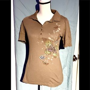 90s Era Fang Polo Top
A4